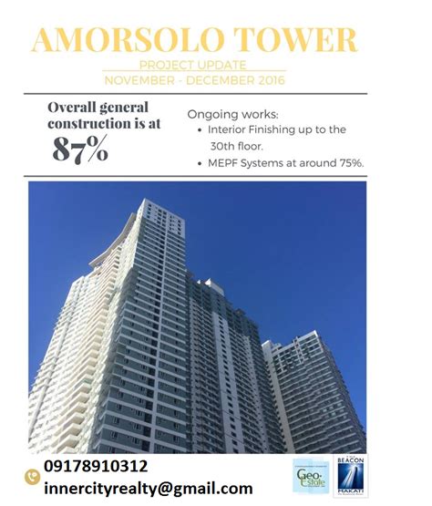 amorsolo tower|The Beacon – Amorsolo Tower .
